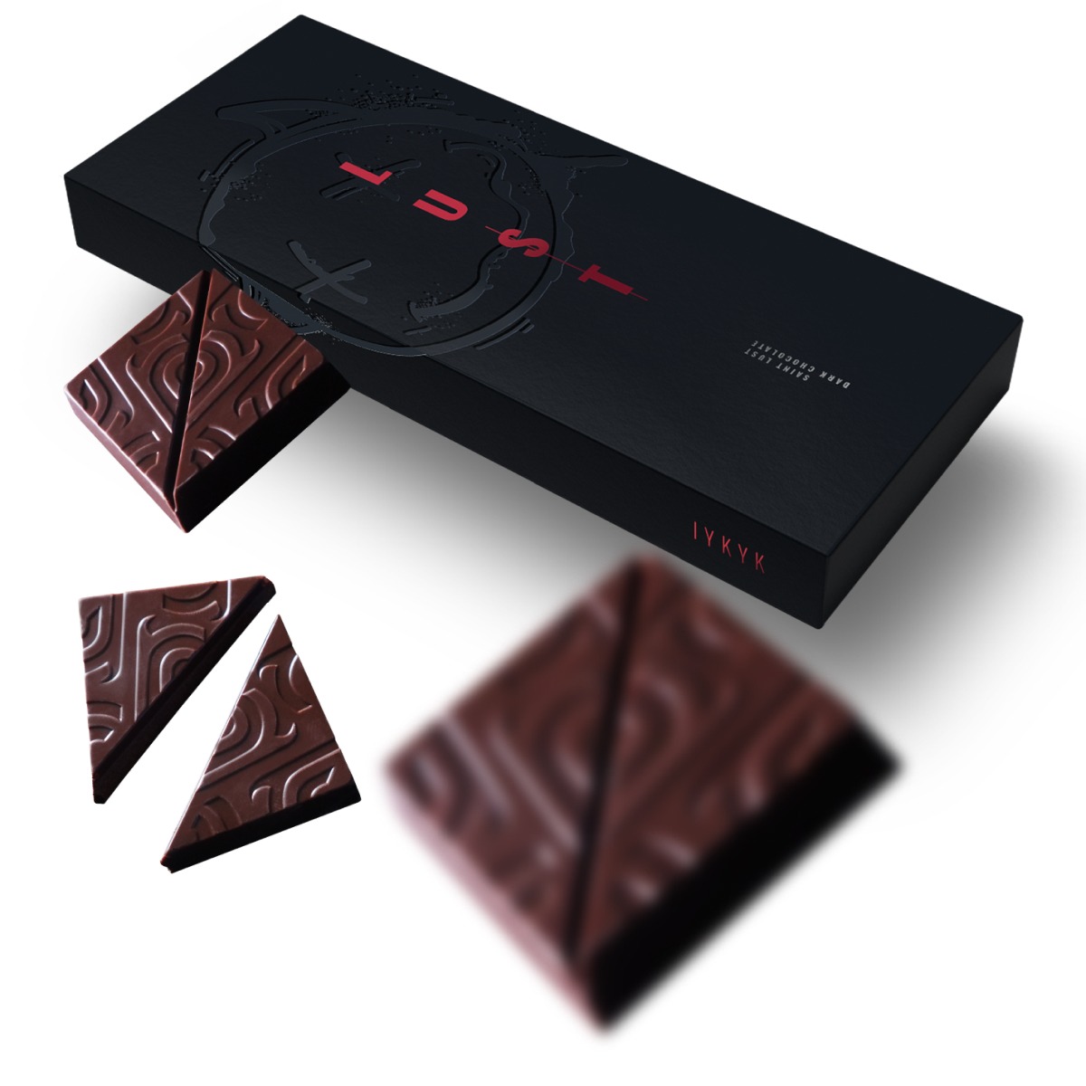 Озорной темный шоколад SAINT LUST — изображение 2