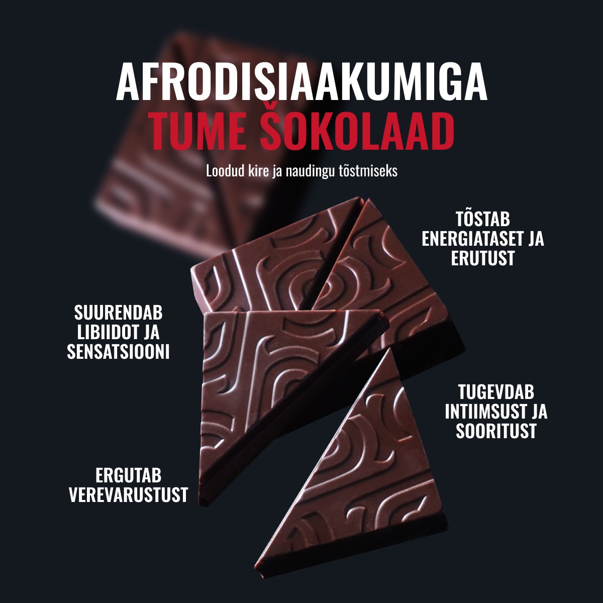 Озорной темный шоколад SAINT LUST — изображение 3