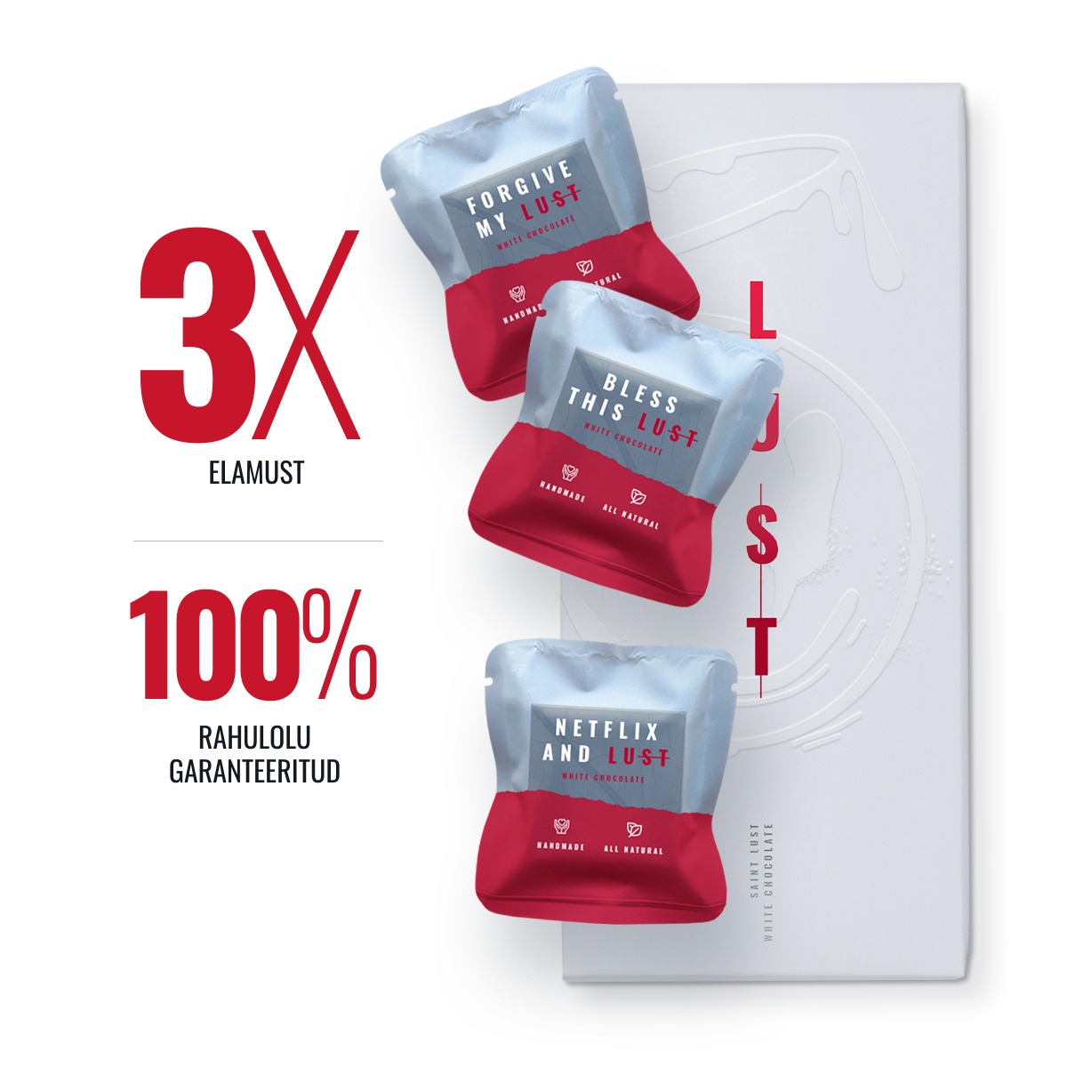 Озорной белый шоколад SAINT LUST — изображение 5